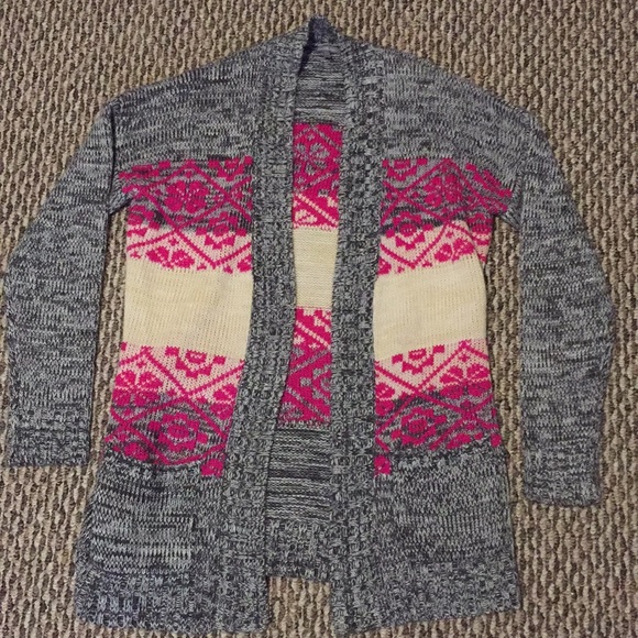 Charlotte Russe Tribal Cardigan Sweater - Picture 2 of 2